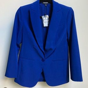 NWT Express Royal Blue Boyfriend Blazer